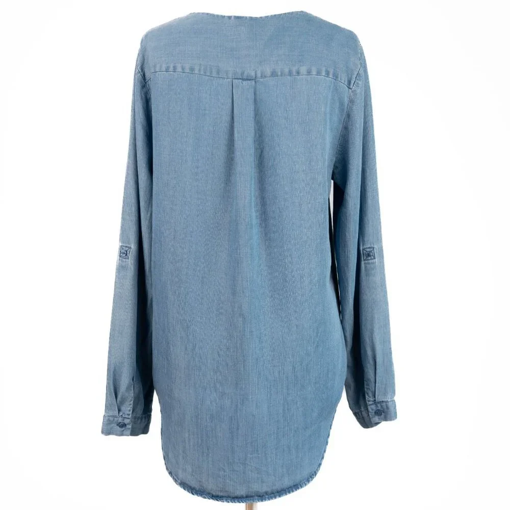 Stitch Fix - XS Chambray Top - Picture 5 of 7